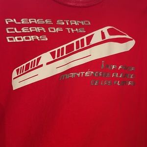 Like New Disney Monorail Classic “Please stand Clear of the Doors”